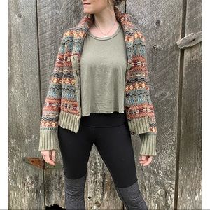 🍀Eddie Bauer Wool Blend Button up Sweater🍀